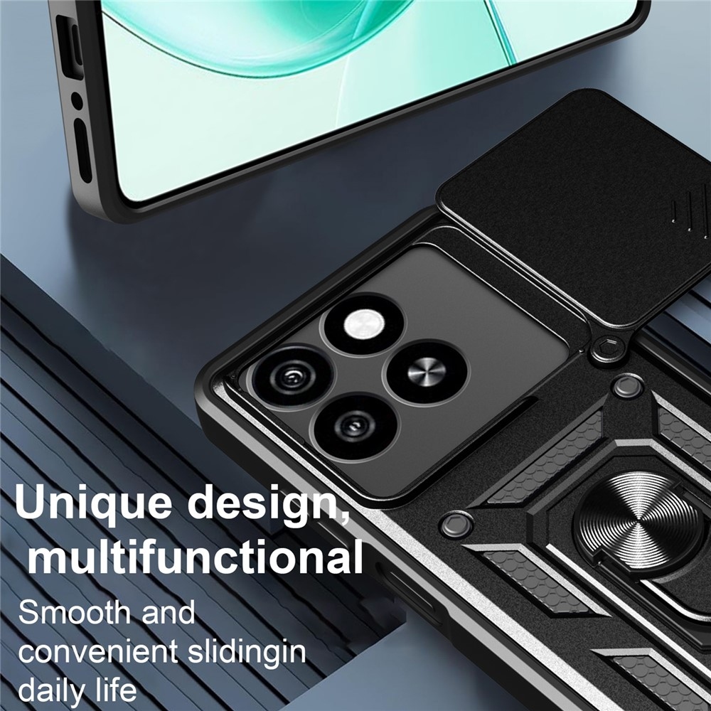 Slide odolný kryt na ZTE Blade A35 - černý