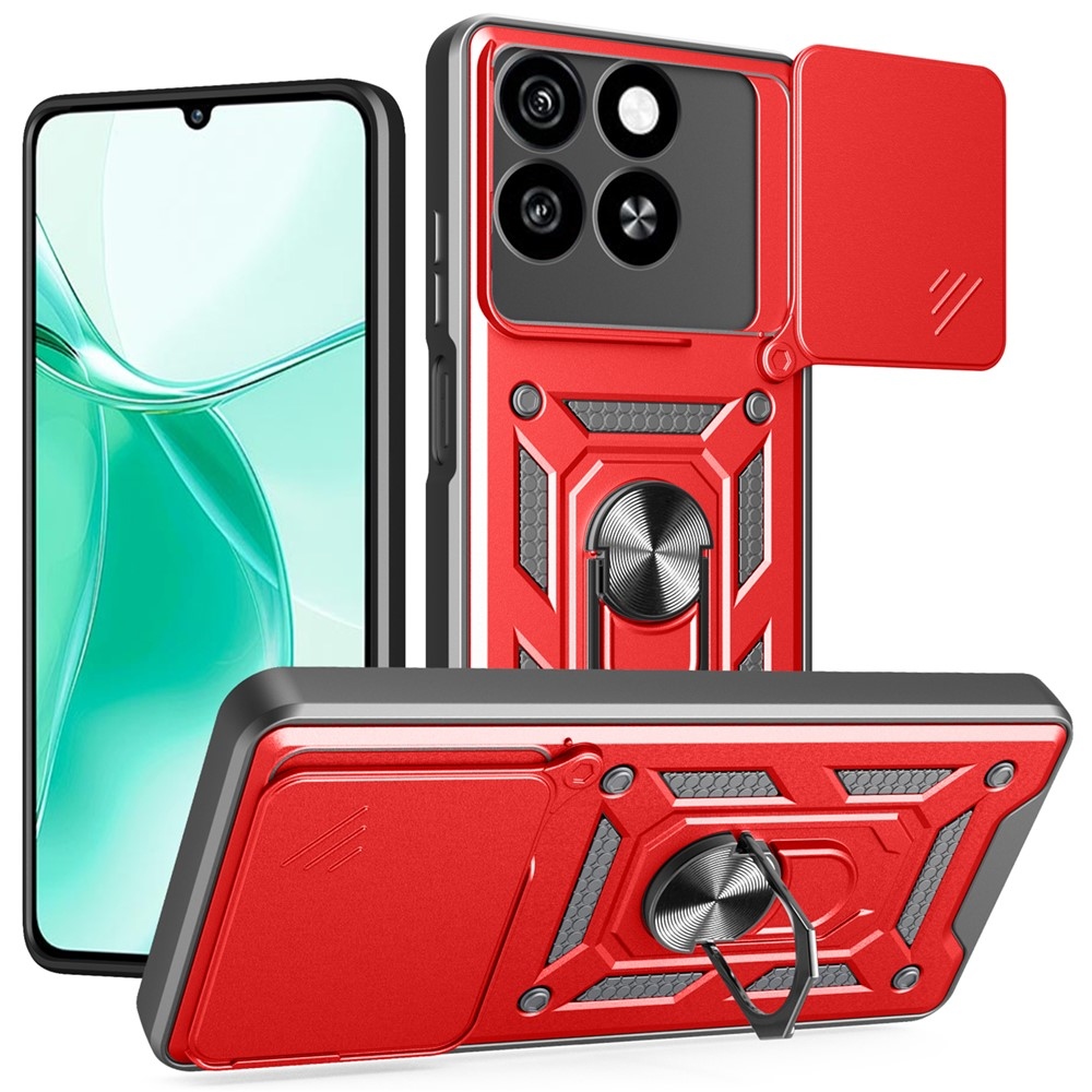 Slide odolný kryt na ZTE Blade A35 - červený