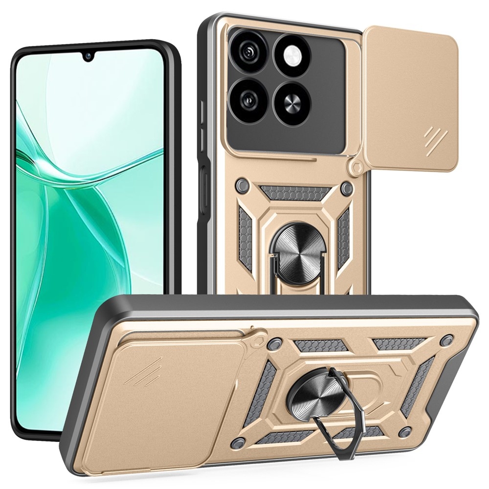 Slide odolný kryt na ZTE Blade A35 - zlatý