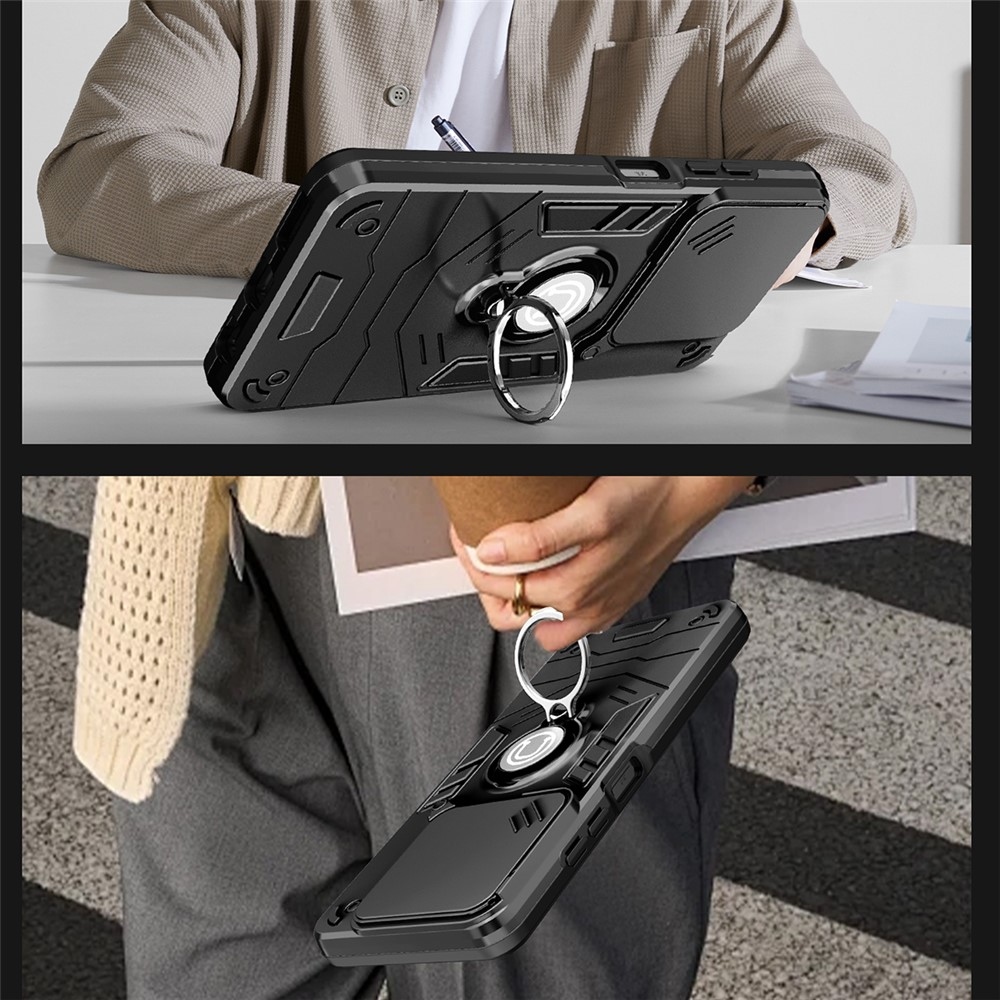 Slide odolný kryt na ZTE Blade A56 - černý