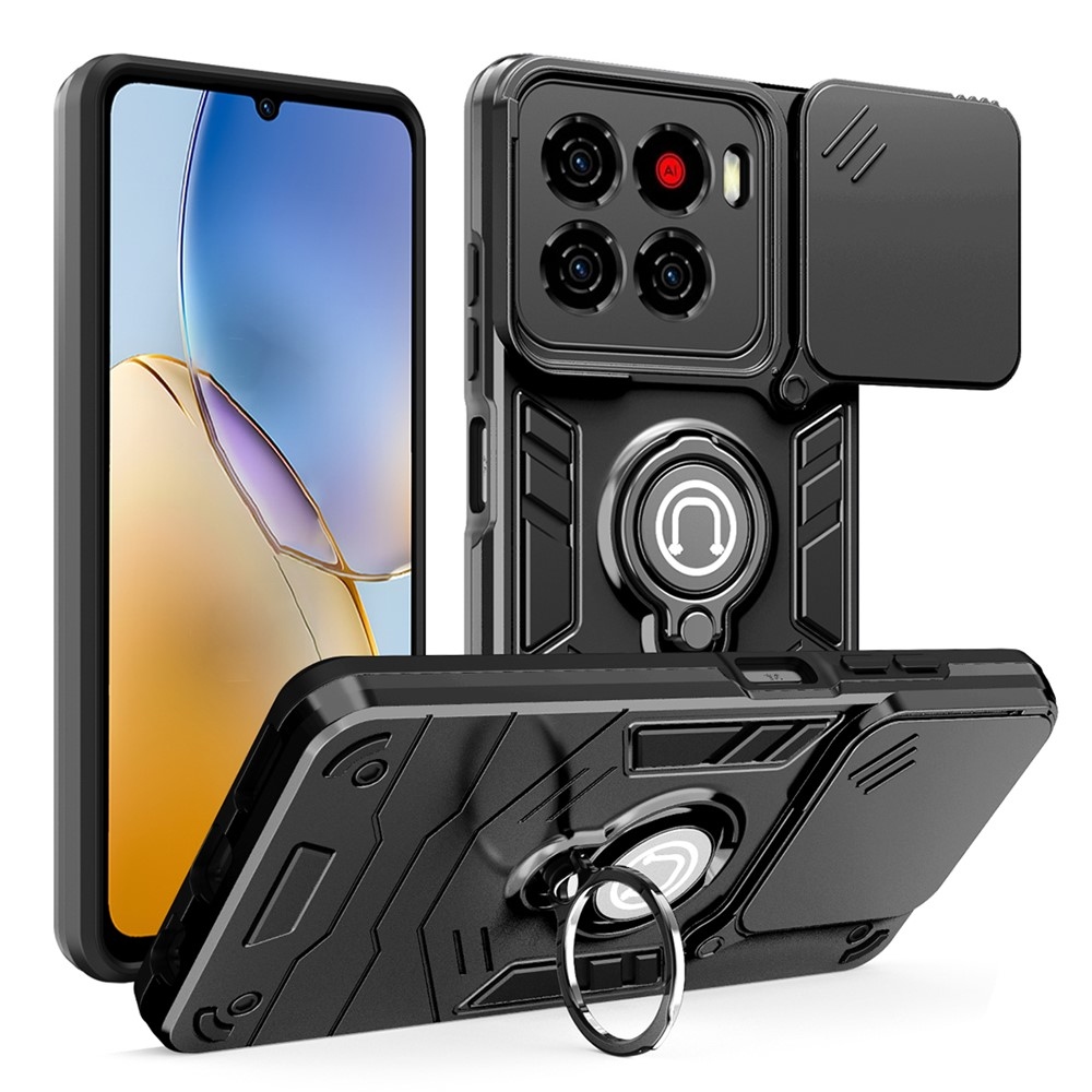 Slide odolný kryt na ZTE Blade A56 - černý