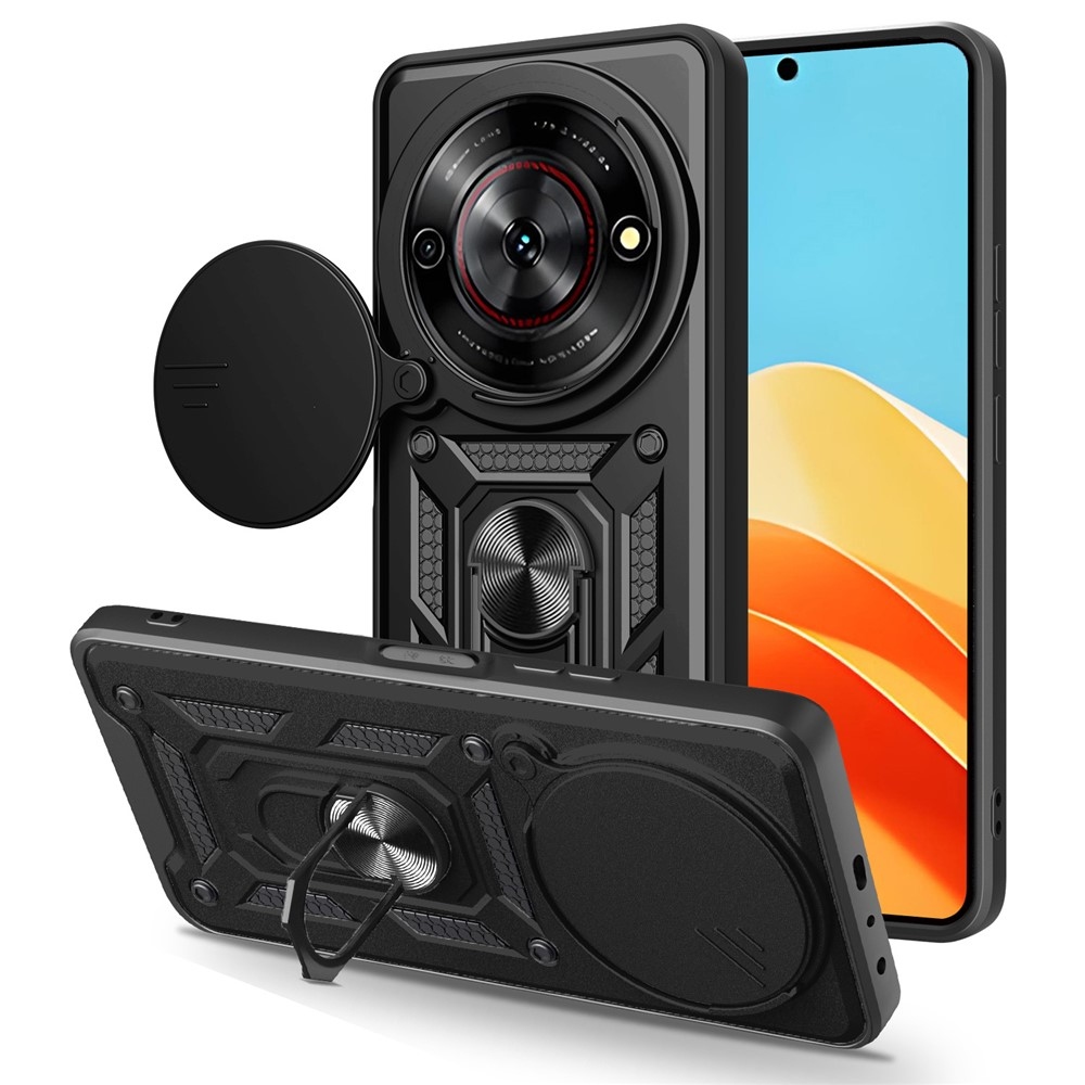 Slide odolný kryt na ZTE Blade A75 5G - černý