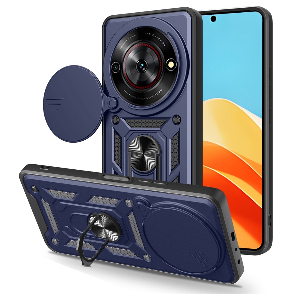 Slide odolný kryt na ZTE Blade A75 5G - modrý