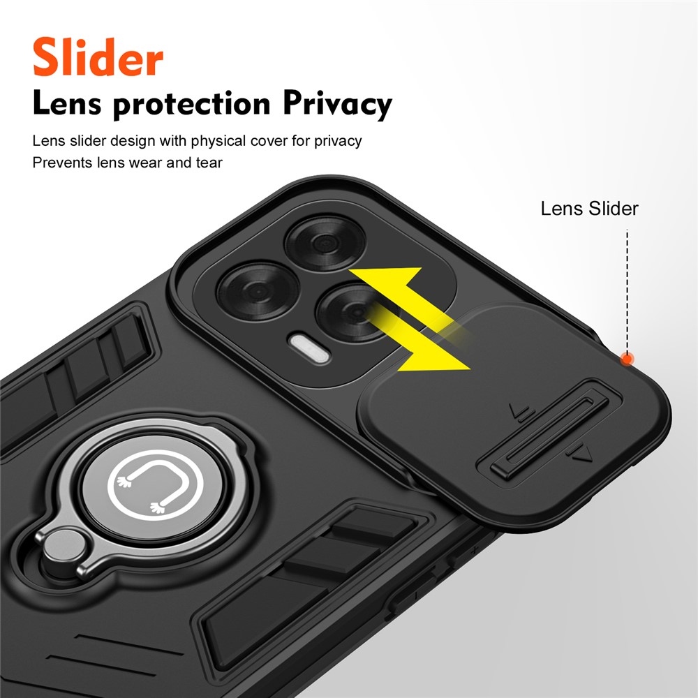 Slide odolný kryt na ZTE Blade V70 Vita - černý