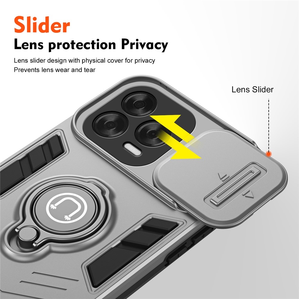 Slide odolný kryt na ZTE Blade V70 Vita - šedý