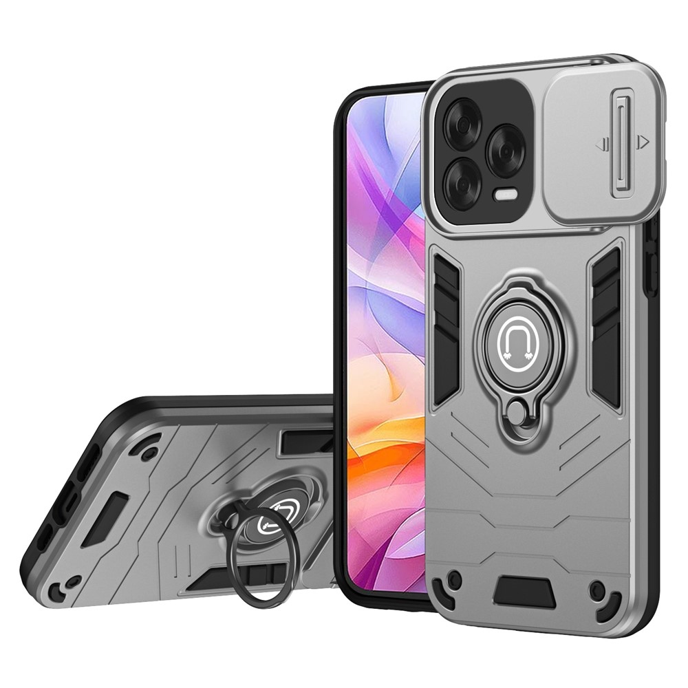 Slide odolný kryt na ZTE Blade V70 Vita - šedý