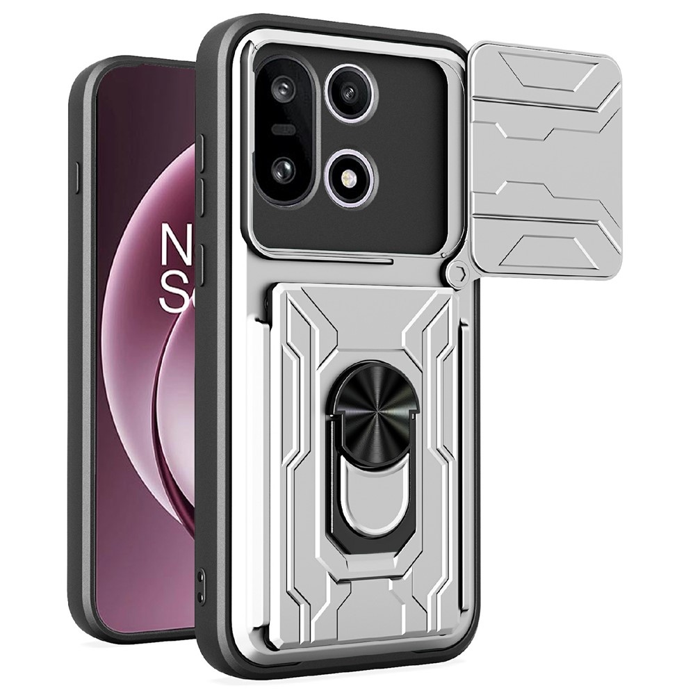 Slider odolný kryt na OnePlus 15 5G - bílý