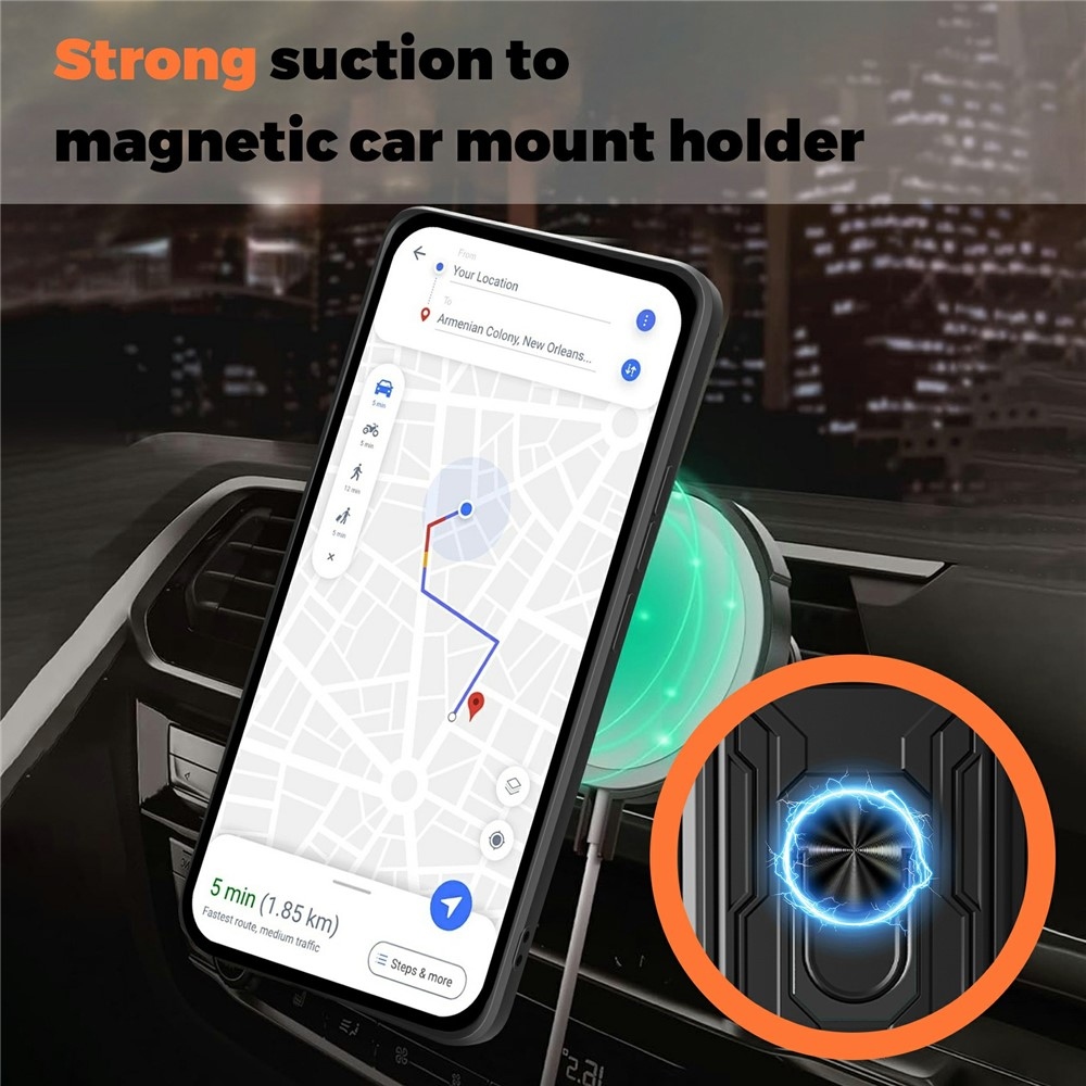 Slider odolný kryt na OnePlus 15 5G - černý