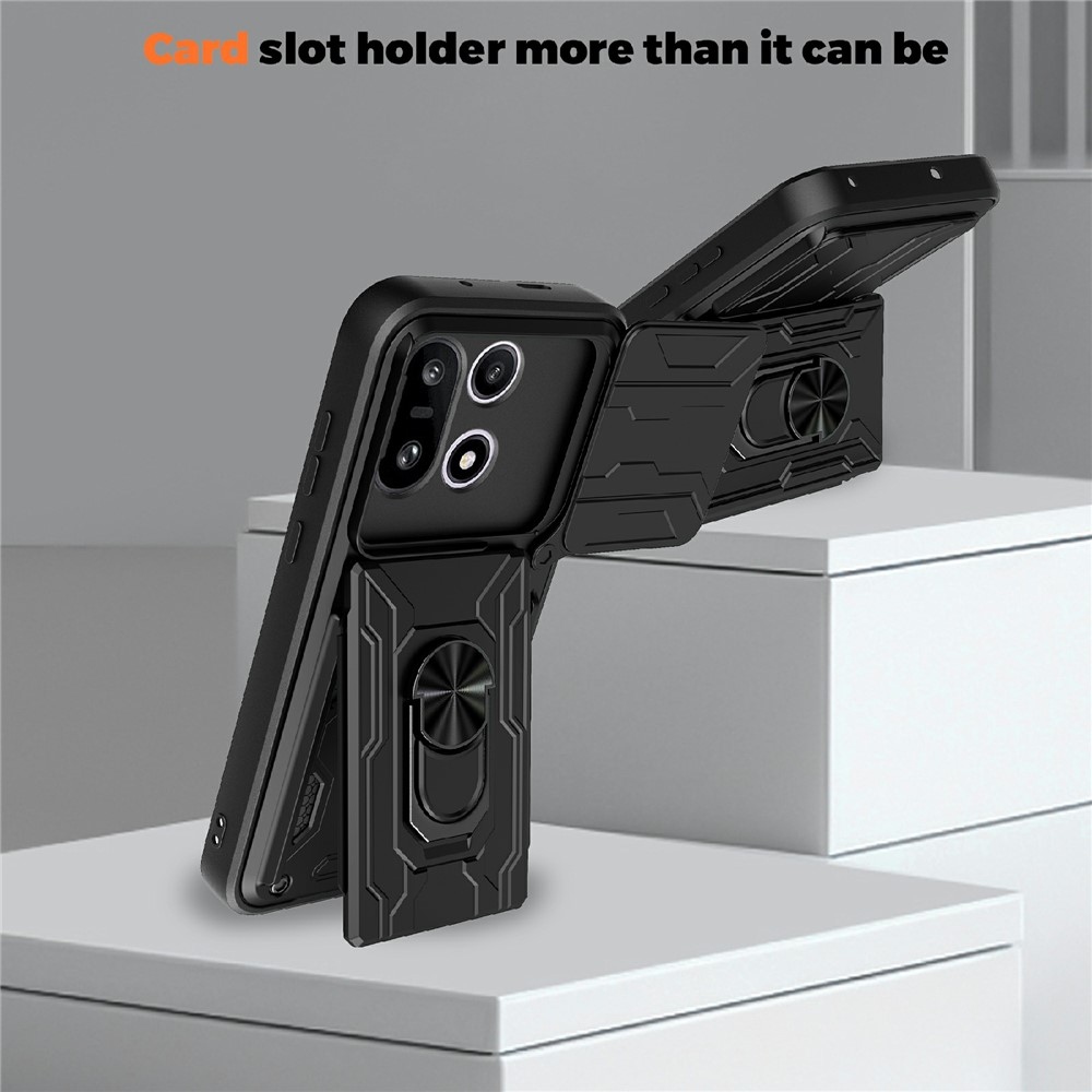 Slider odolný kryt na OnePlus 15 5G - černý