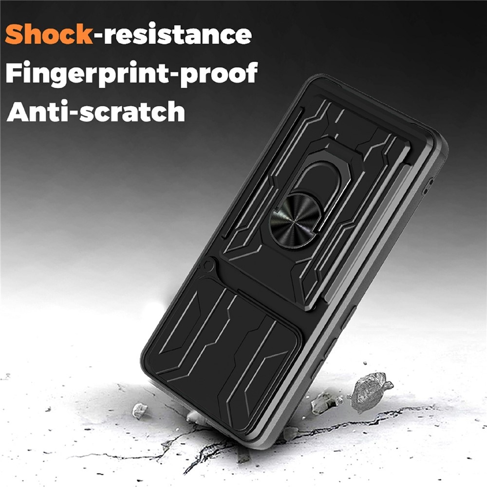 Slider odolný kryt na OnePlus 15 5G - černý