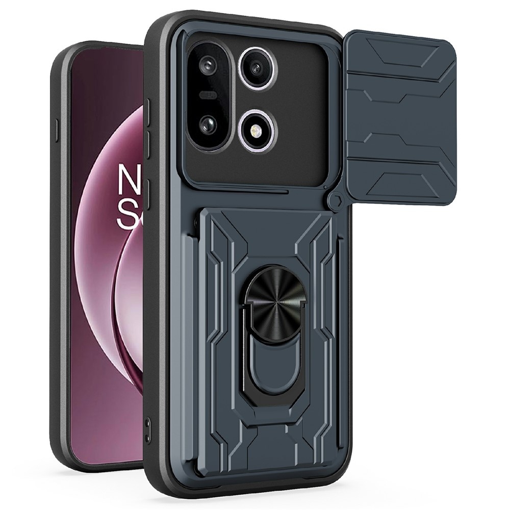 Slider odolný kryt na OnePlus 15 5G - šedý