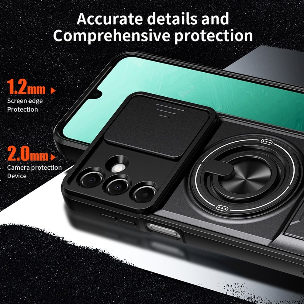 Sliders odolný kryt na Samsung Galaxy A37 5G - černý