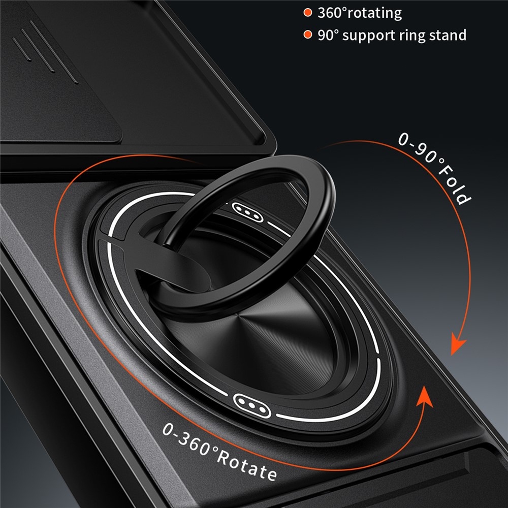 Sliders odolný kryt na Samsung Galaxy A37 5G - černý