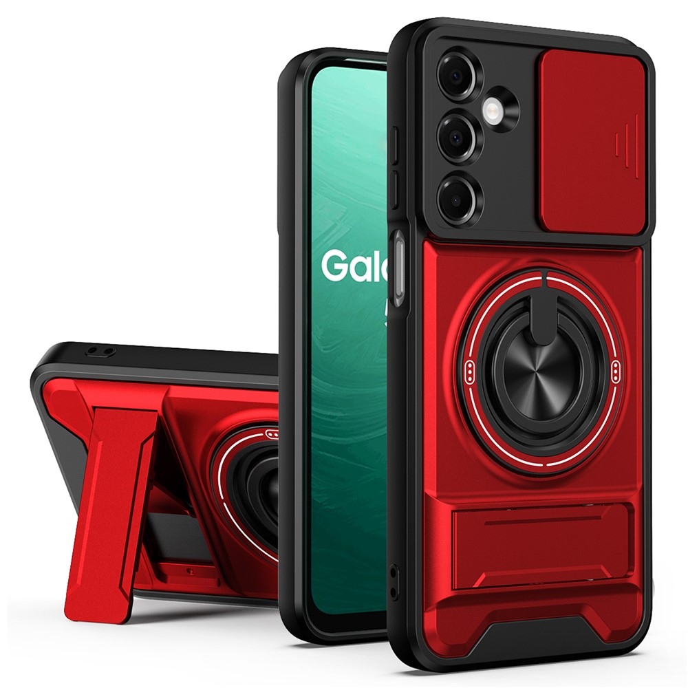 Sliders odolný kryt na Samsung Galaxy A37 5G - červený