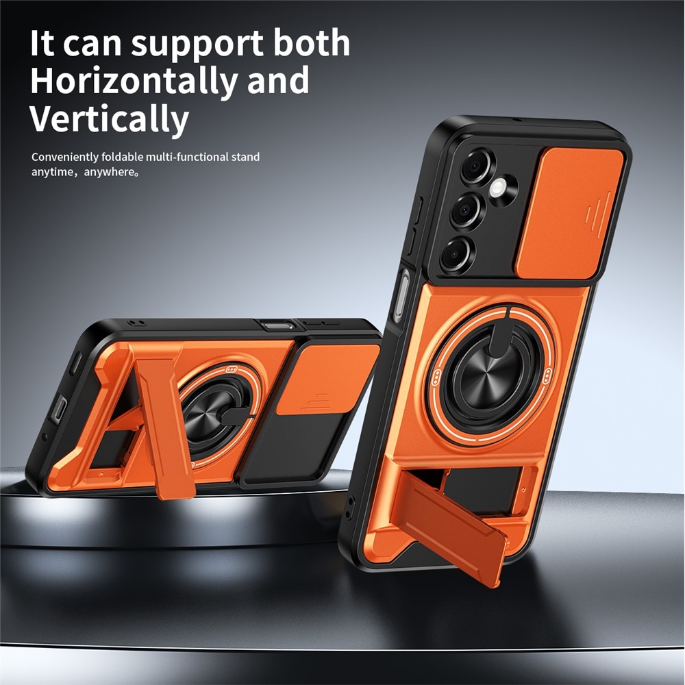 Sliders odolný kryt na Samsung Galaxy A37 5G - oranžový