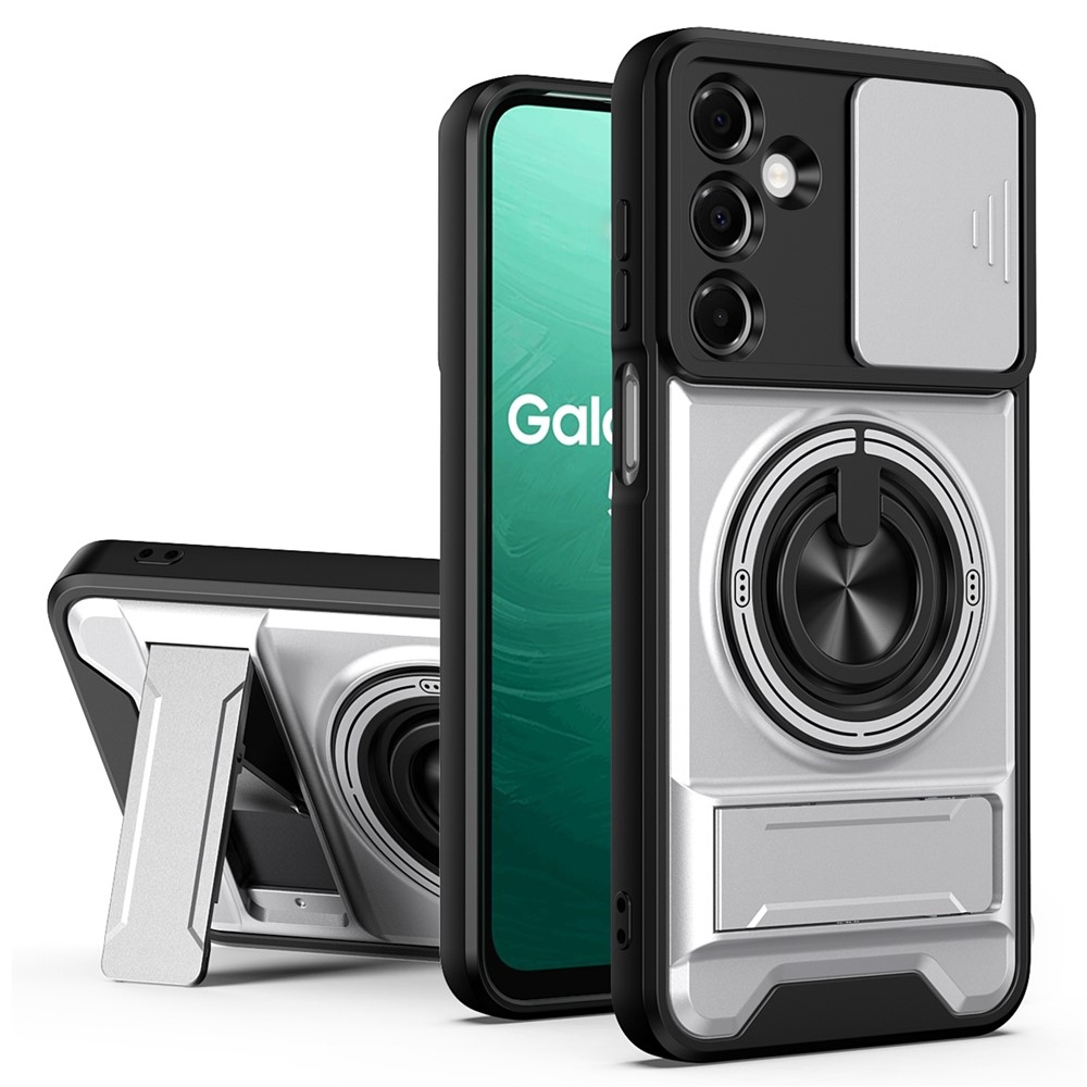 Sliders odolný kryt na Samsung Galaxy A37 5G - stříbrný