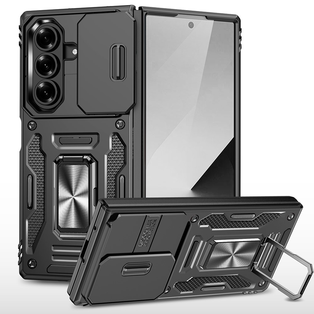 Slides odolný kryt na Samsung Galaxy Z Fold7 5G - černý