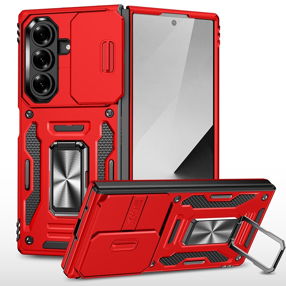 Slides odolný kryt na Samsung Galaxy Z Fold7 5G - červený