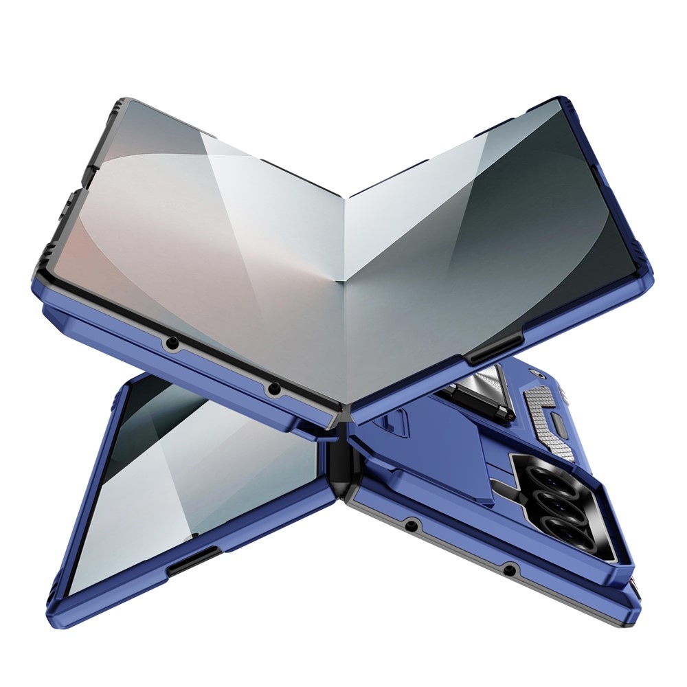 Slides odolný kryt na Samsung Galaxy Z Fold7 5G - modrý