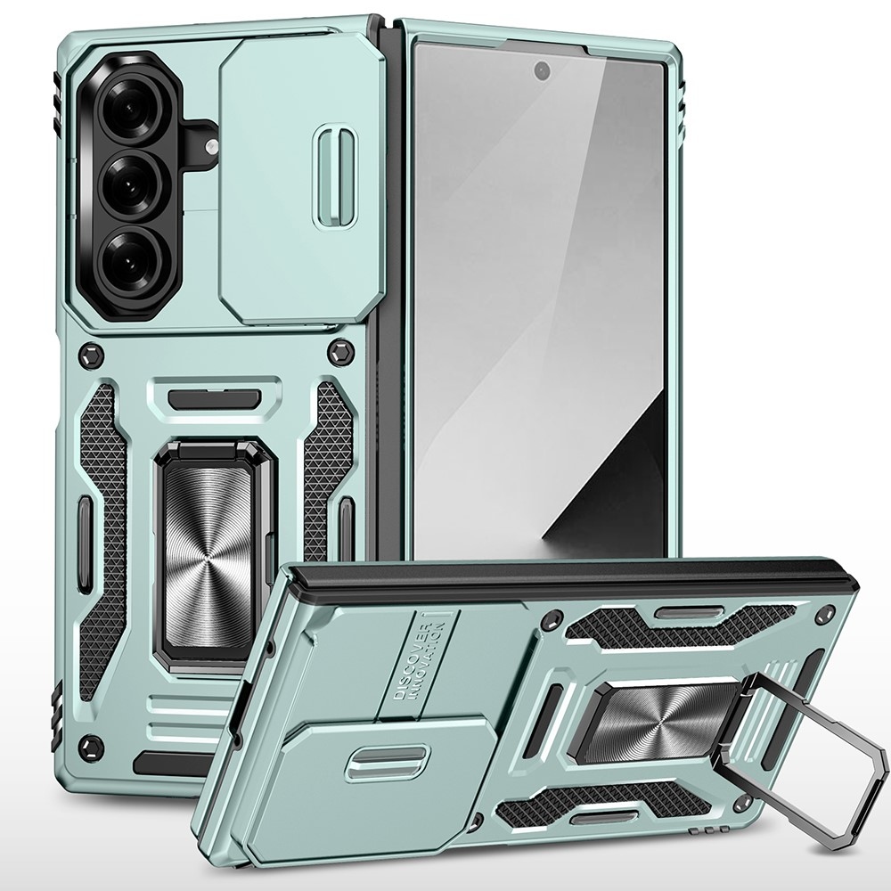 Slides odolný kryt na Samsung Galaxy Z Fold7 5G - zelený