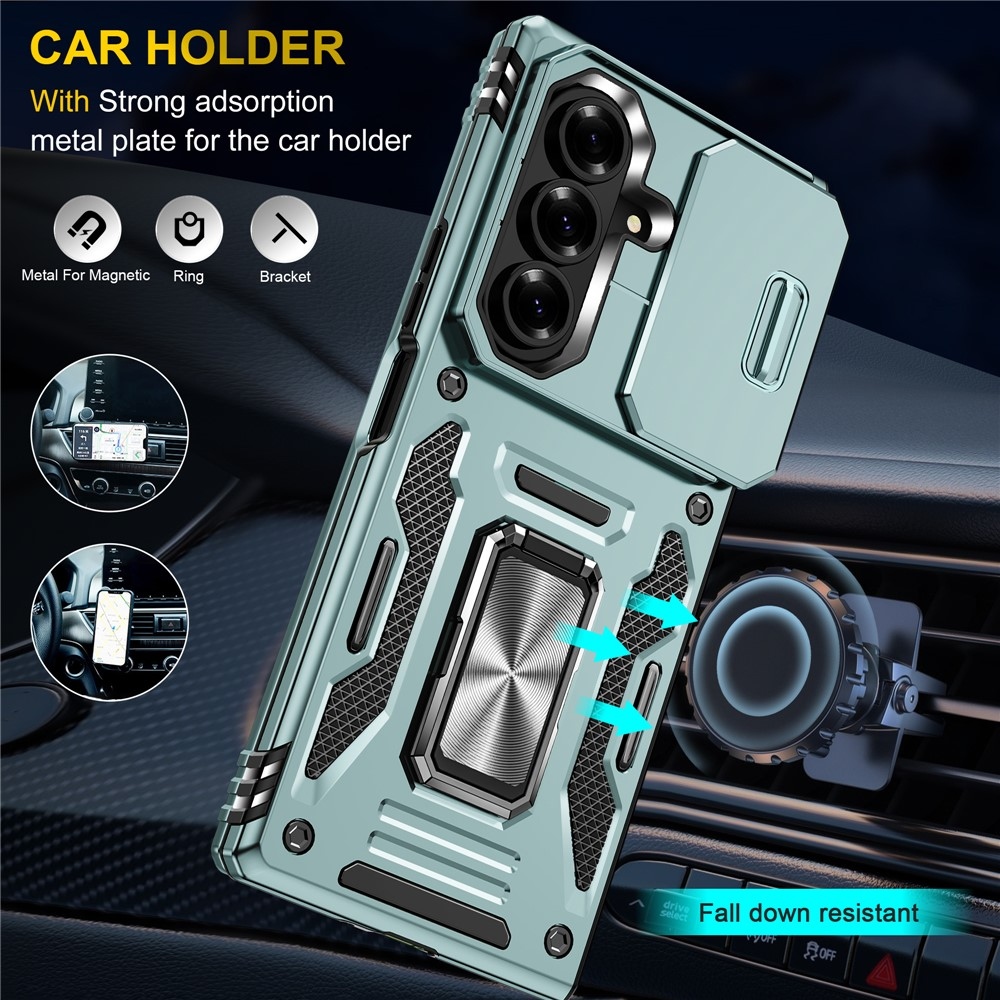 Slides odolný kryt na Samsung Galaxy Z Fold7 5G - zelený