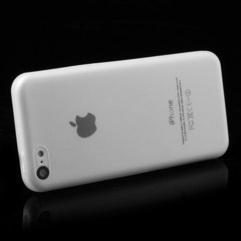 Slim plastový obal na iPhone 5C - transparentní