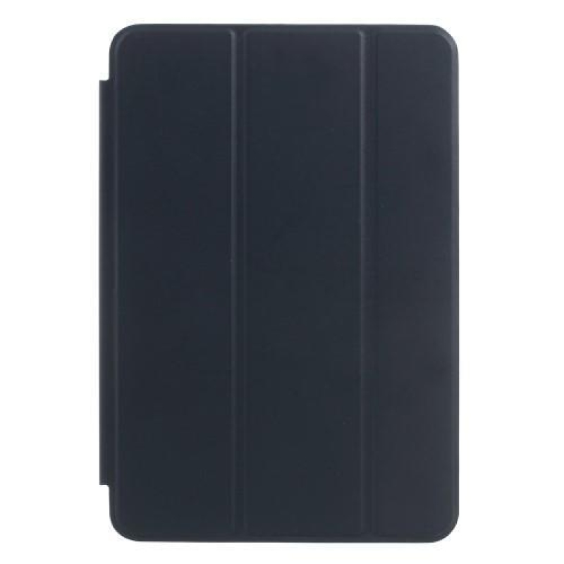 Slim polohovatelné pouzdro s PU koženou klopou na iPad mini 4 - tmavěmodré