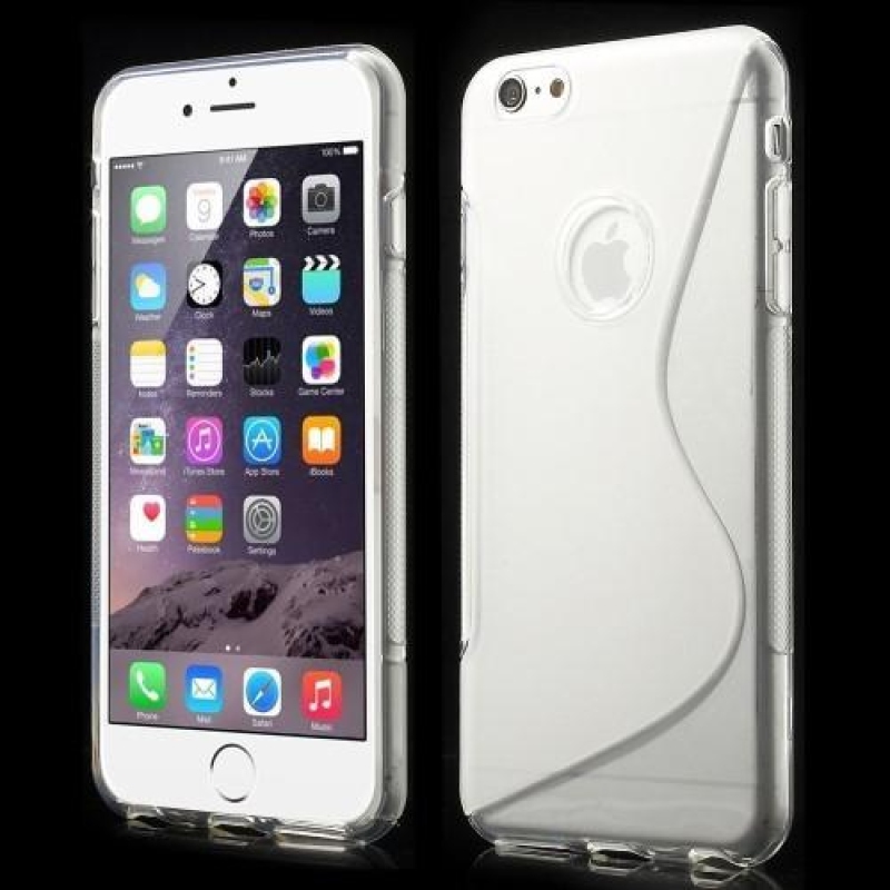 Sline gelový obal na iPhone 6s Plus a 6 Plus - transparentní