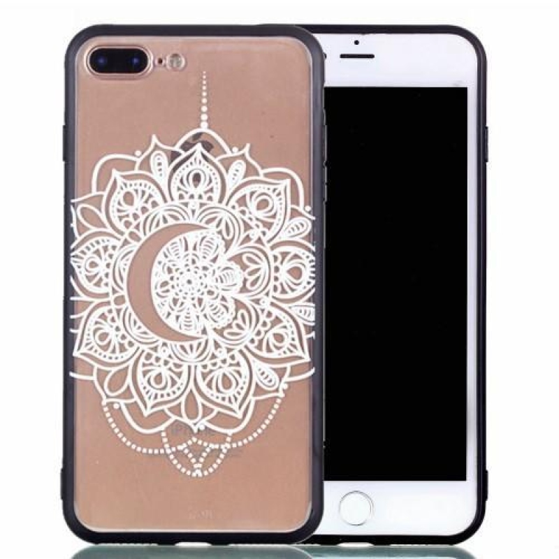 Slow gelový hybridní obal na iPhone 7 Plus a iPhone 8 Plus - lotus