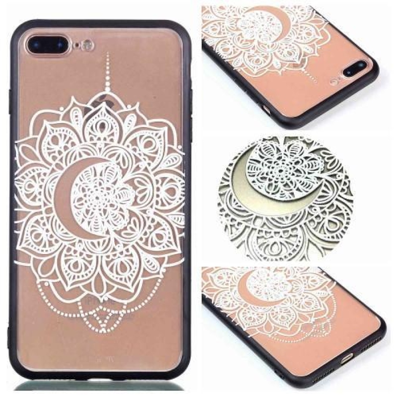 Slow gelový hybridní obal na iPhone 7 Plus a iPhone 8 Plus - lotus