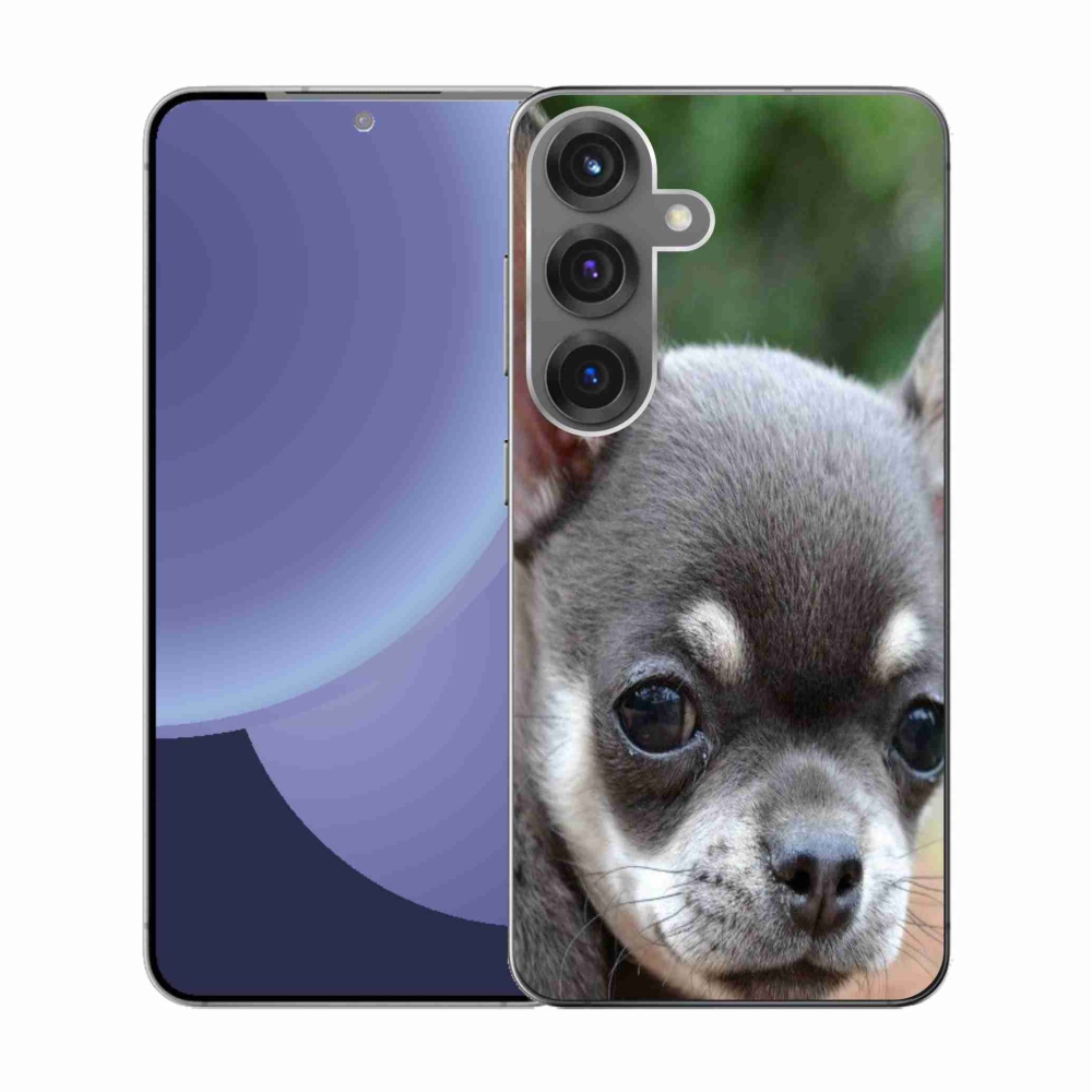 Gelový kryt mmCase na Samsung Galaxy S25 - čivava