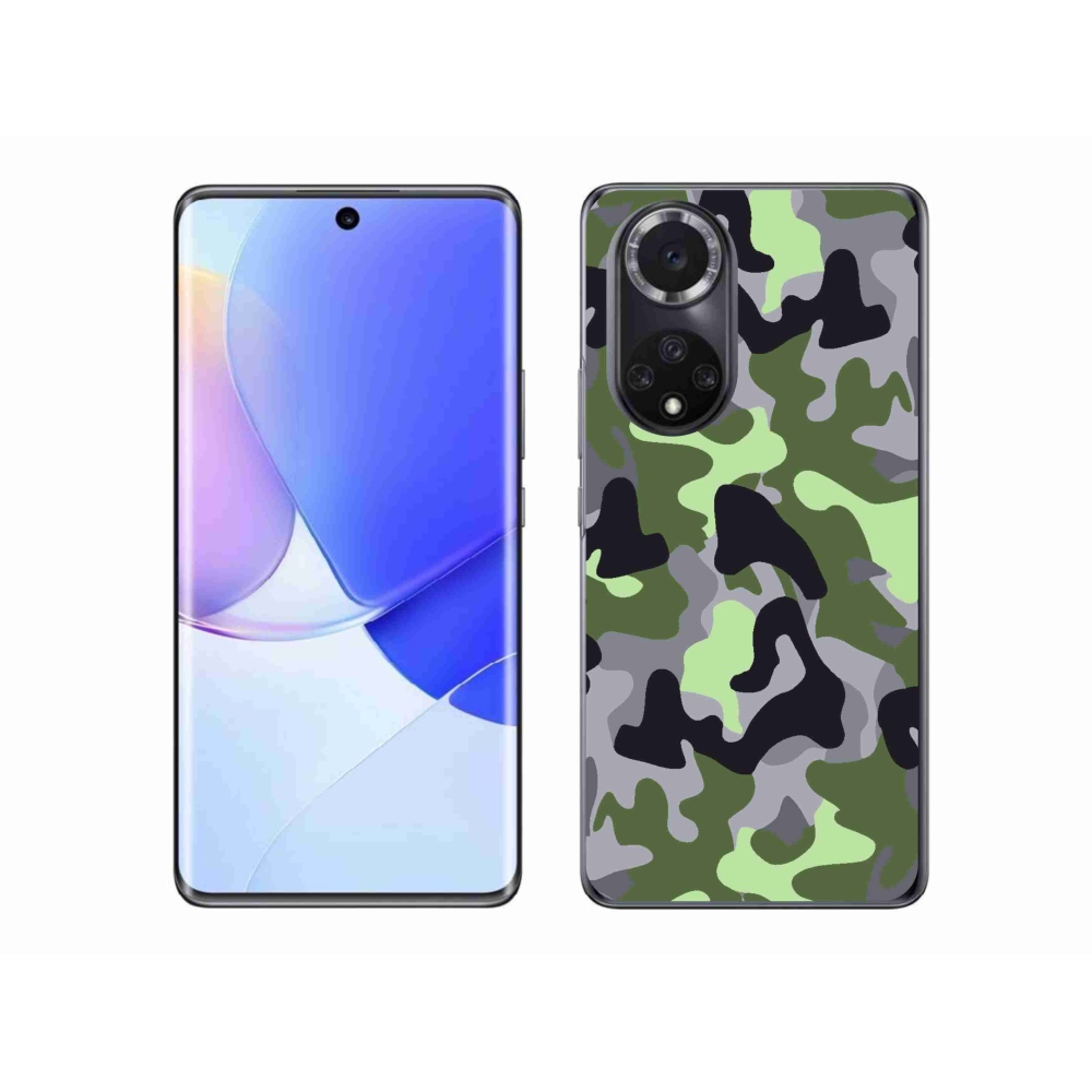 Gelový kryt mmCase na Honor 50 - maskáčový vzor 7