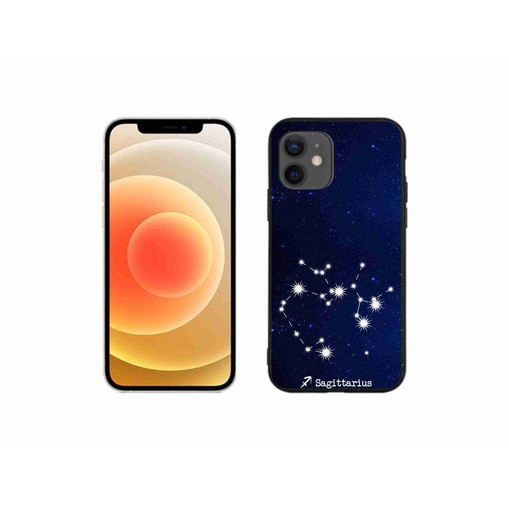 Gelový kryt mmCase na iPhone 12 mini - souhvězdí Střelce