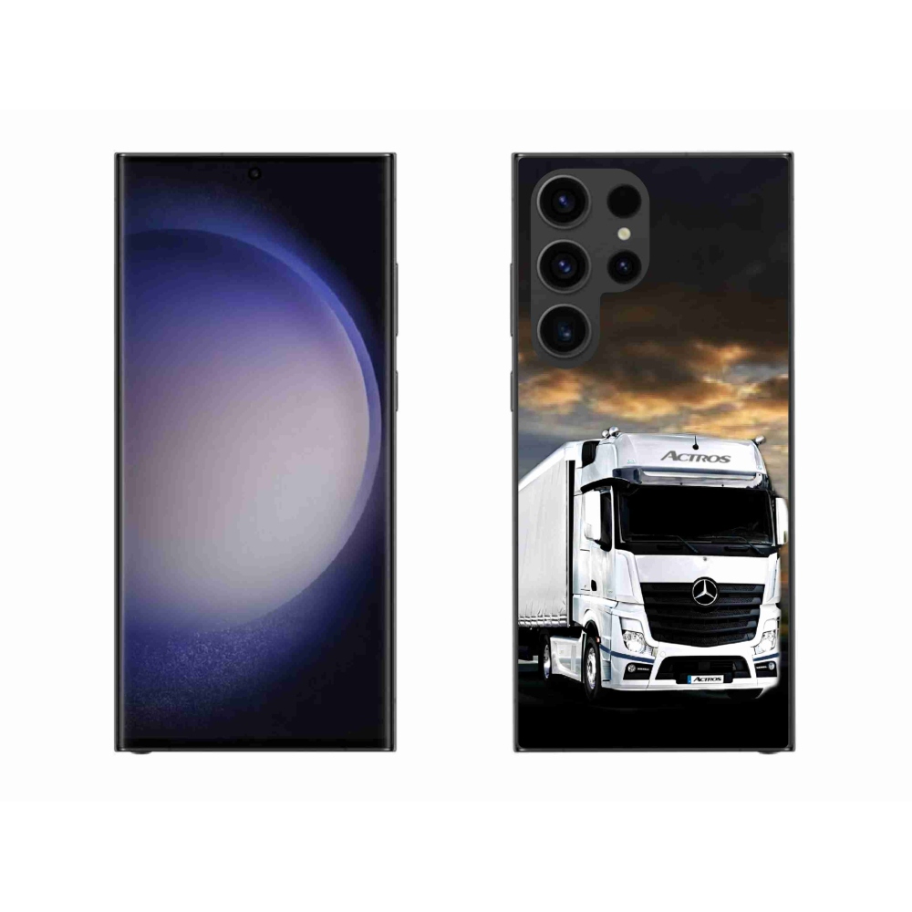 Gelový kryt mmCase na Samsung Galaxy S23 Ultra 5G - kamion