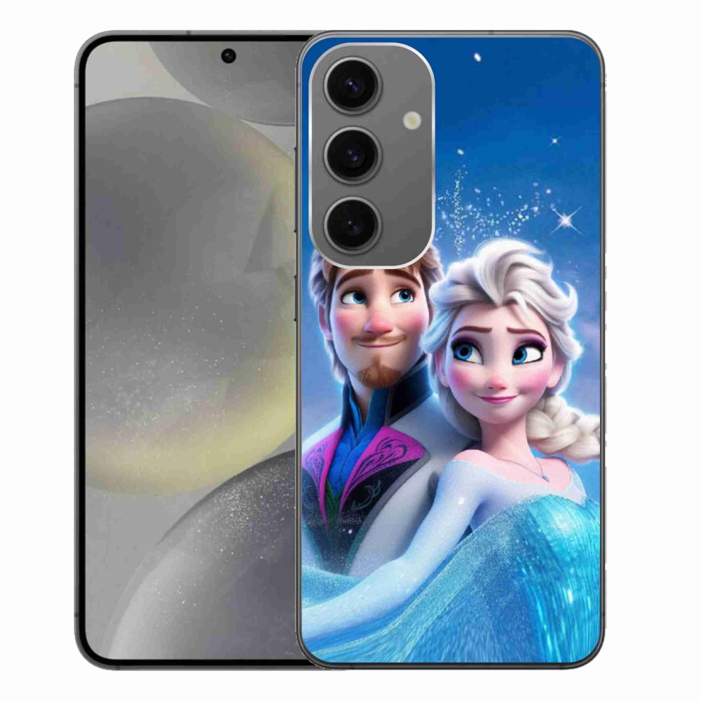 Gelový kryt mmCase na Samsung Galaxy S24+ - ledové království 1
