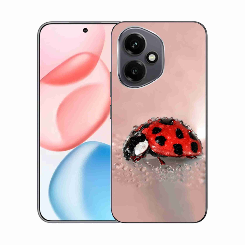 Gelový kryt mmCase na Honor 400 - beruška