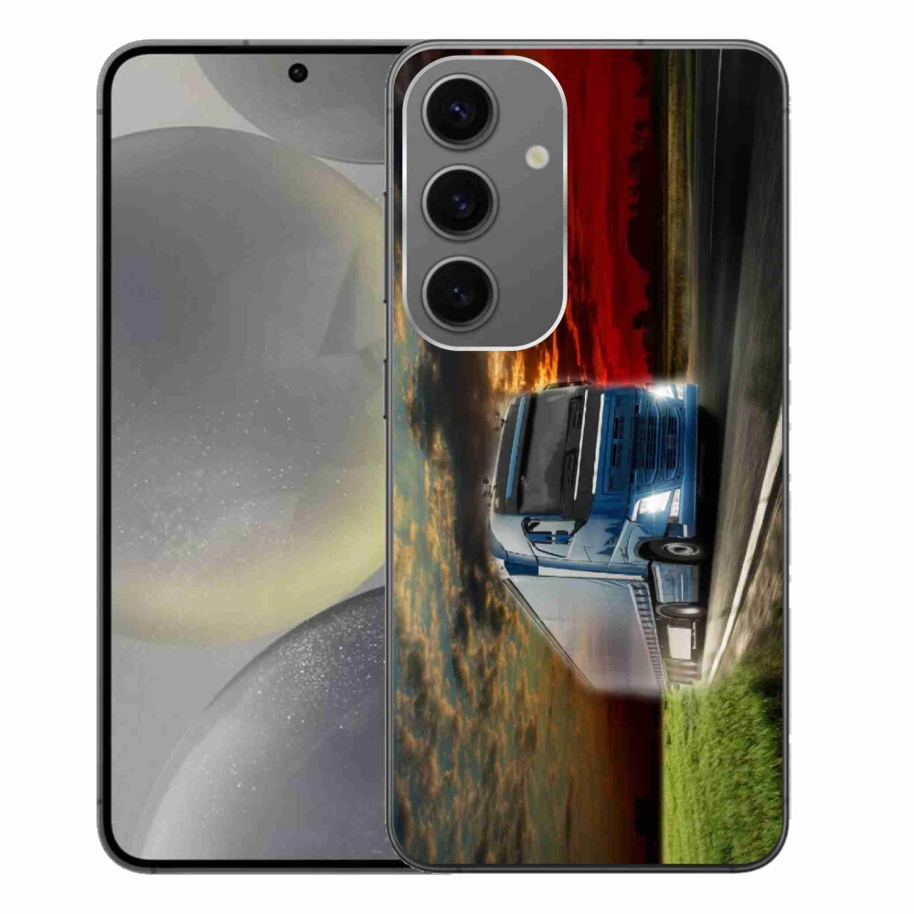 Gelový kryt mmCase na Samsung Galaxy S24+ - kamion 4