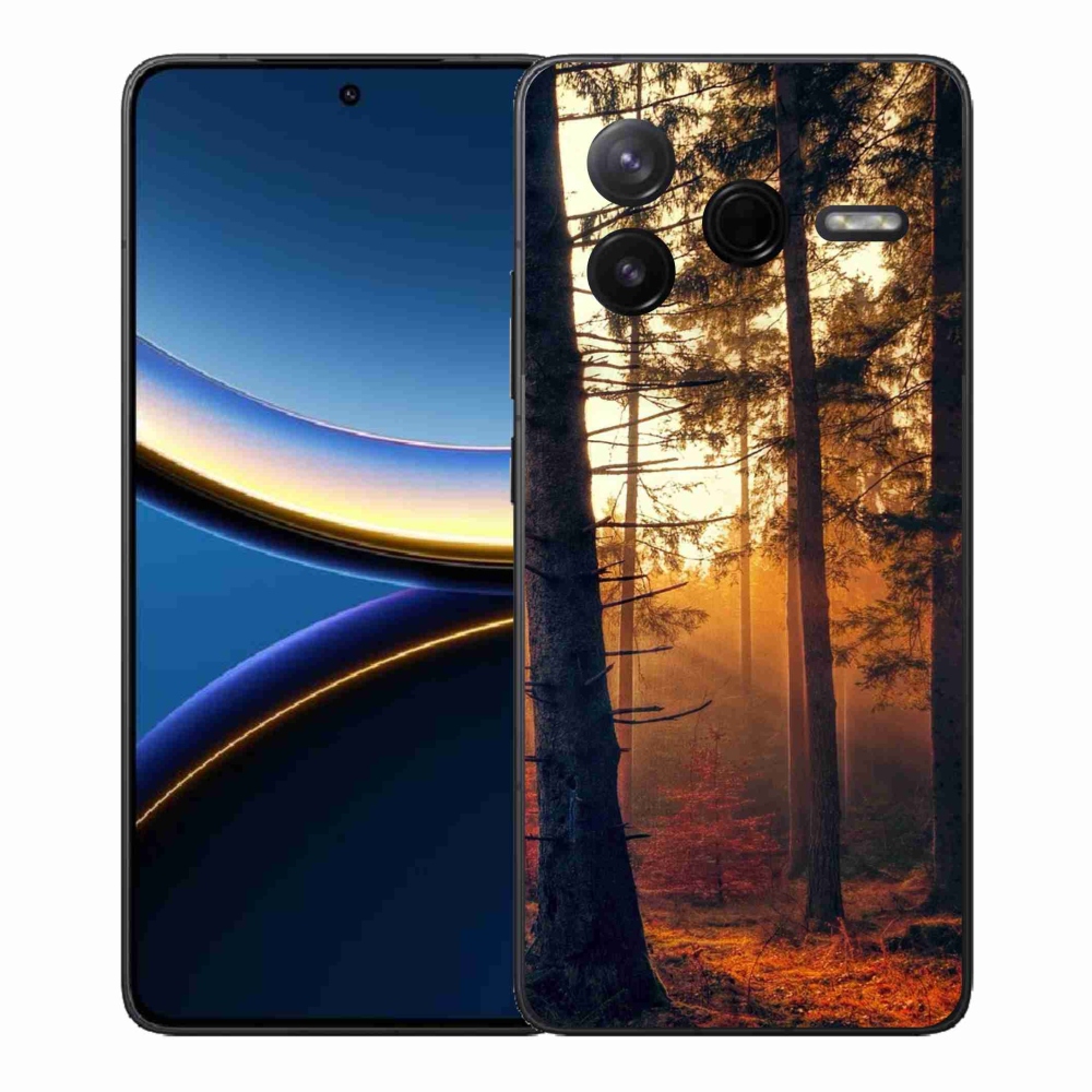 Gelový kryt mmCase na Xiaomi Poco F7 Pro - les