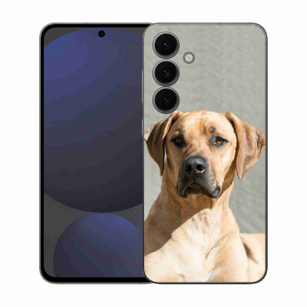 Gelový kryt mmCase na Samsung Galaxy S25 FE - ridgeback