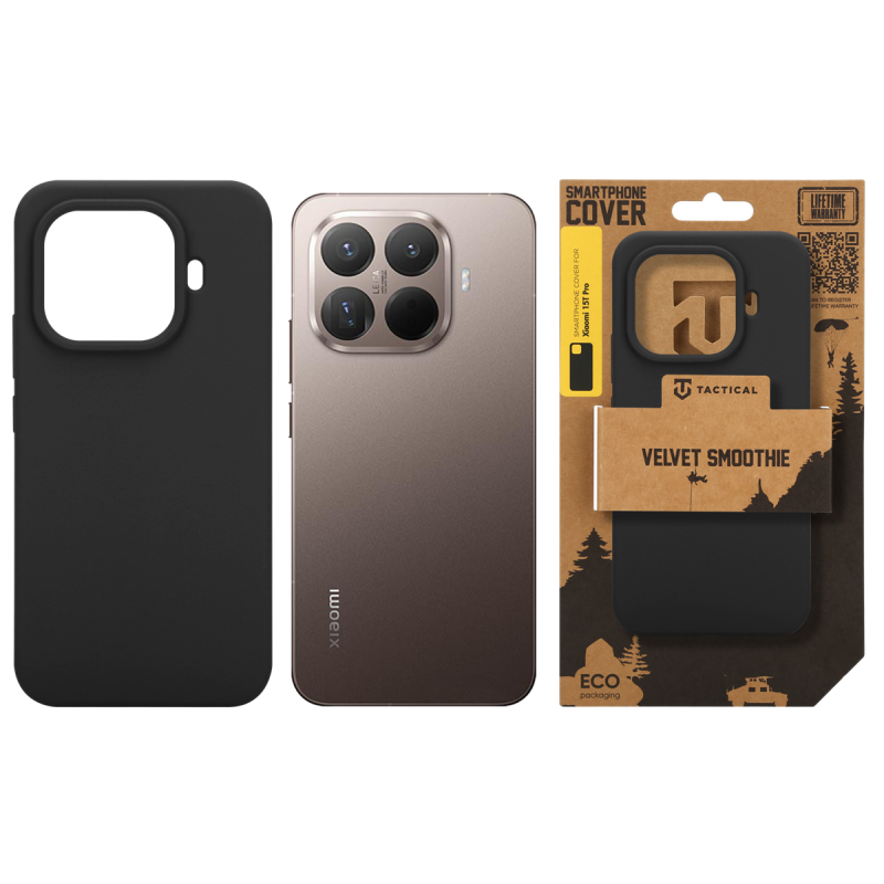 Tactical Velvet Smoothie Kryt pro Xiaomi 15T Pro Asphalt
