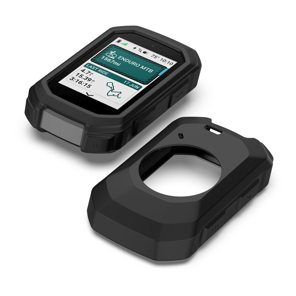 Snug silikonový obal na GPS cyklonavigaci Garmin Edge MTB - černý