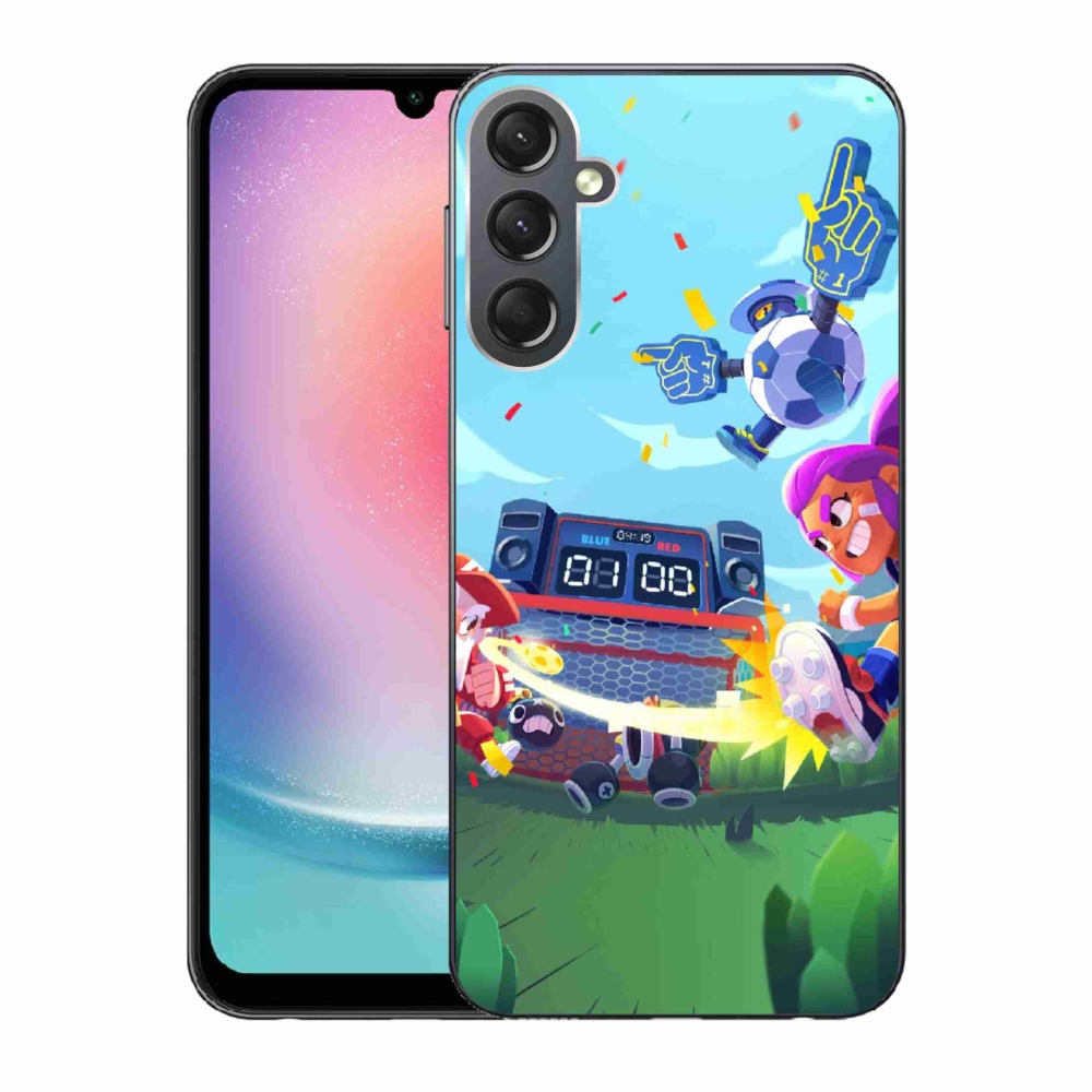 Gelový kryt mmCase na Samsung Galaxy A24 - brawl stars 1