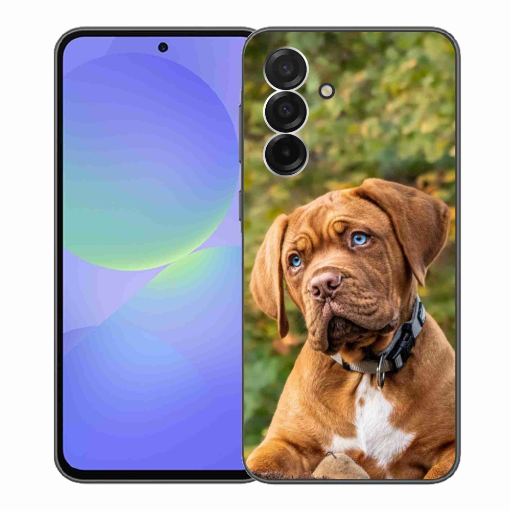 Gelový kryt mmCase na Samsung Galaxy A36 5G - štěně 