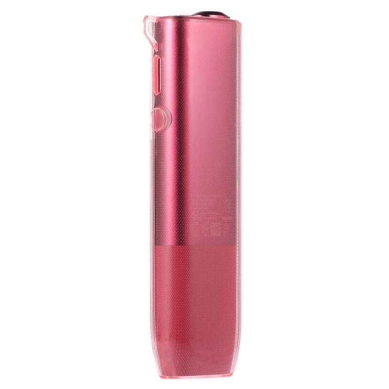 Soft gelový obal na IQOS ILUMA ONE - průhledný červený