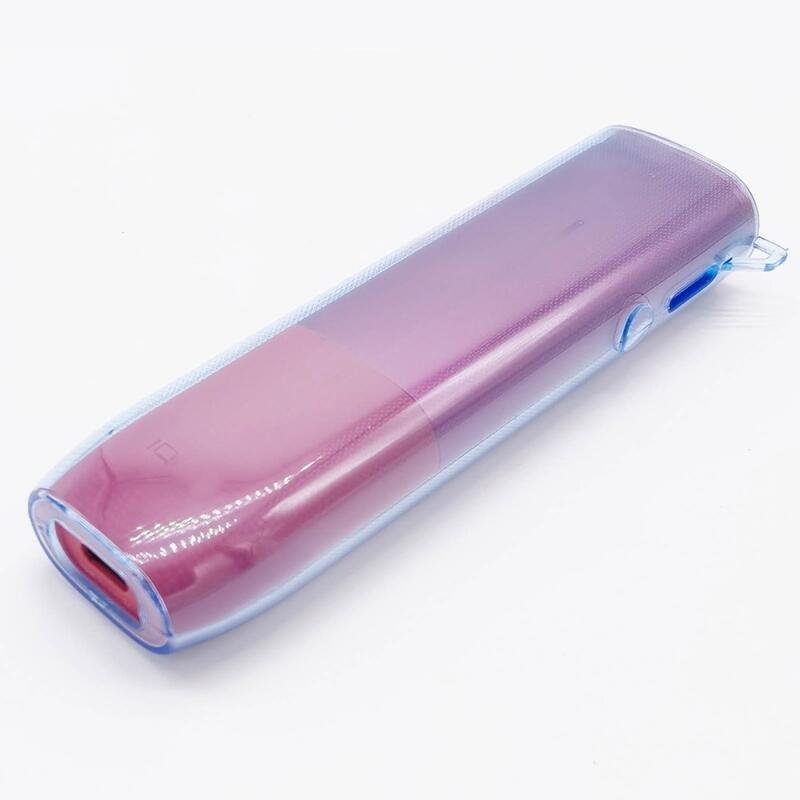 Soft gelový obal na IQOS ILUMA ONE - průhledný modrý