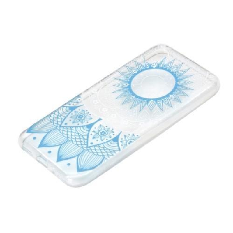 Soft gelový obal na mobil Huawei Y5 (2019) - modrá mandala