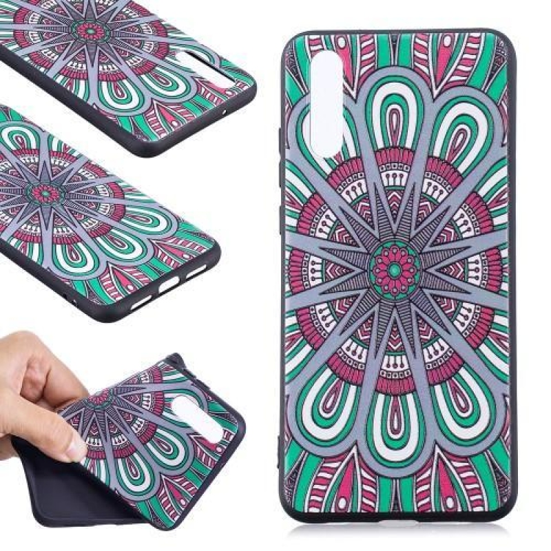 SoftBlack gelový obal na mobil Huawei P20 - mandala