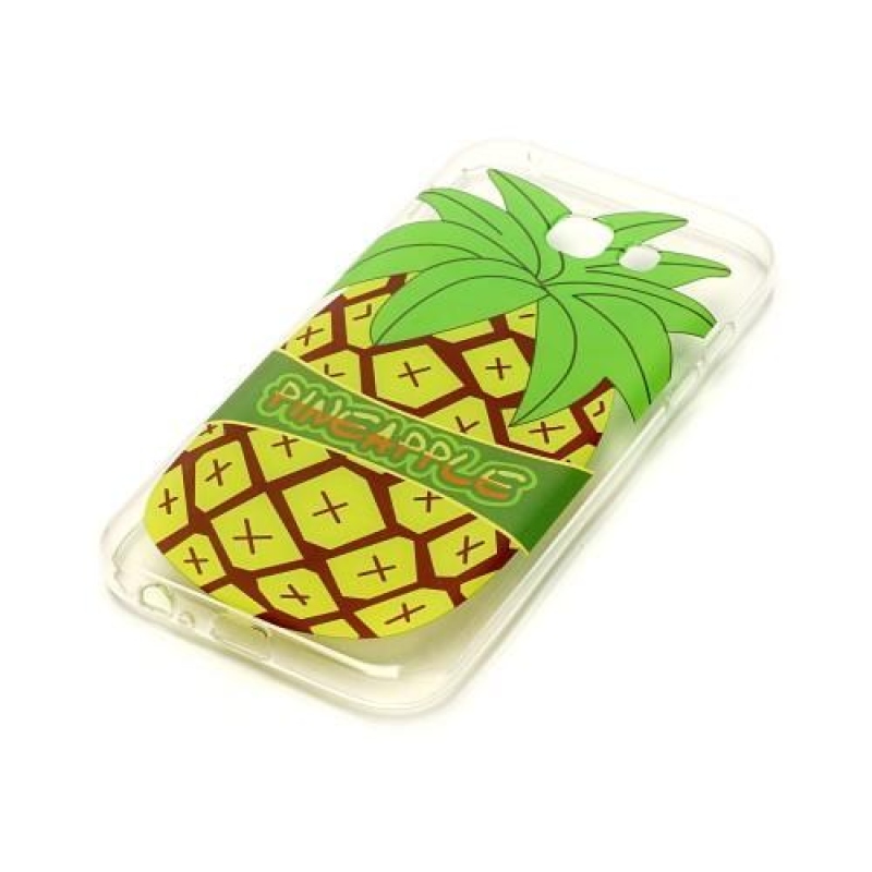 Softie gelový obal na mobil Samsung Galaxy A3 (2017) - ananas