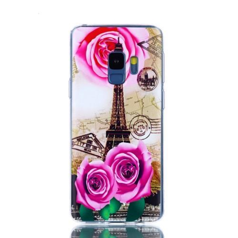 Softy gelový obal na Samsung Galaxy S9 - Eiffelova věž