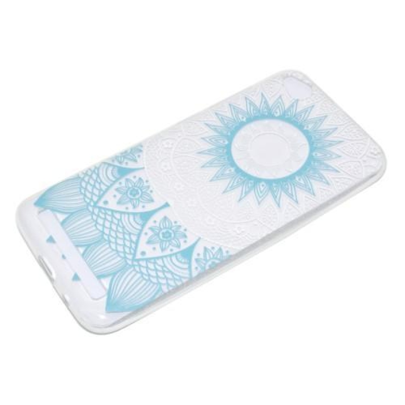 Softy gelový obal s motivem na Xiaomi Redmi 5A - modrá mandala